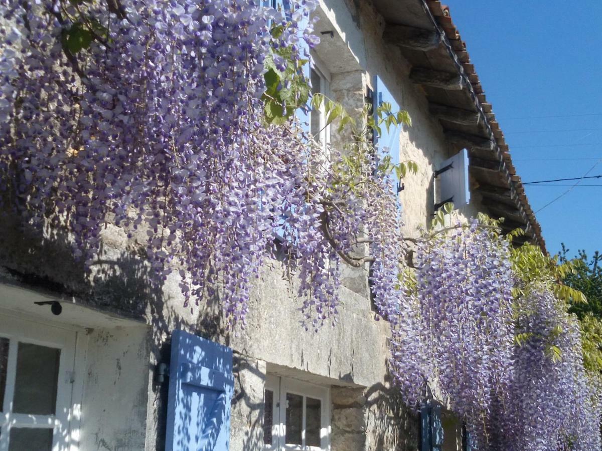 Chat Noir Gite Et Chambre D'Hotes Genouille  Exteriör bild